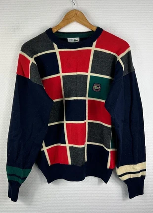 Pull en Laine Lacoste Golf Multicolores - Vintage !, marque: Lacoste, état: Très bon état, taille: XL / 42 / 14, 45,00 €, 47,95 € Protection acheteurs (Pro) incluse