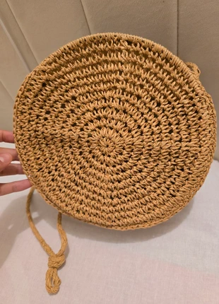 👜 Sac rond tressé – style bohème, état: Très bon état, 7,00 €, 8,05 € Protection acheteurs incluse