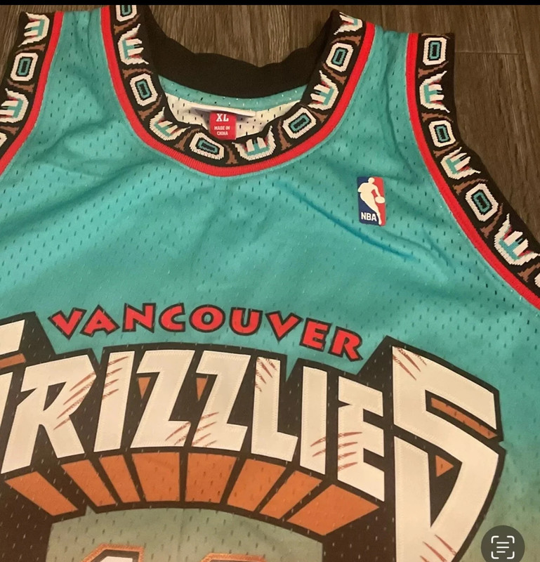 Mitchell & Ness XL Vancouver Grizzlies Mike Bibby 1998-99 Swingman (No Tags) 4