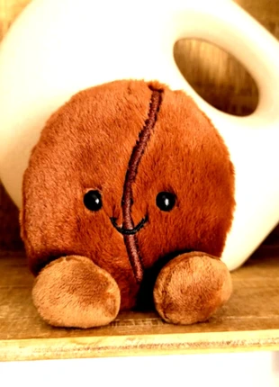 Peluche Grain de Café - 14 cm, marque: JardinDesDoudous, état: Très bon état, taille: Taille unique, 9,90 €, 11,10 € Protection acheteurs incluse