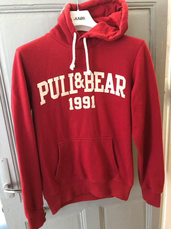 Wish View the Internet Young Sweat Pull & Bear rouge - Vinted