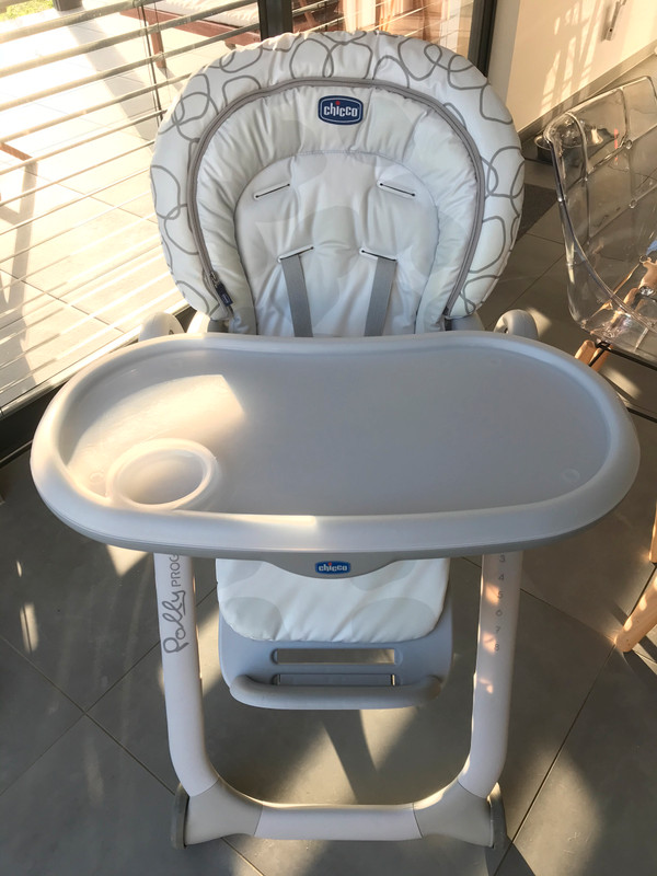 Housse de chaise haute polly Progress5 grigio Chicco - Les bébés