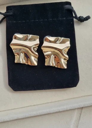 orecchini donna dorati, acciaio inox, vintage, chic, eleganti, inossidabile, quadrati, bottone, marca: orecchini donna acciaio inossidabile, estado: Muy bueno, 6,60 €, 7,63 € Protección al comprador incluida
