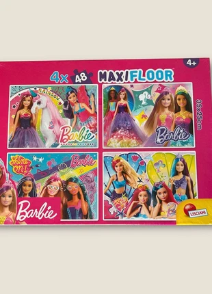 Barbie 4 Puzzle Maxifloor Lisciani nuovo sigillato, merk: Barbie, staat: Nieuw met prijskaartje, € 7,50, € 8,58 inclusief Kopersbescherming