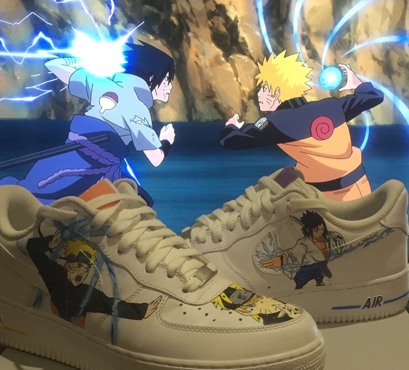 Nike AF1 x Naruto Custom Nike AF1 x Naruto Custom