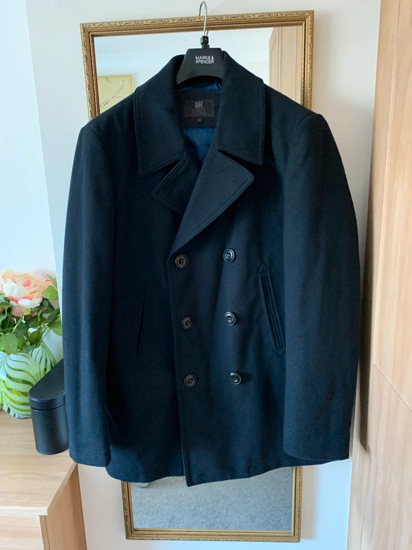 Marks and spencer sale mens overcoats