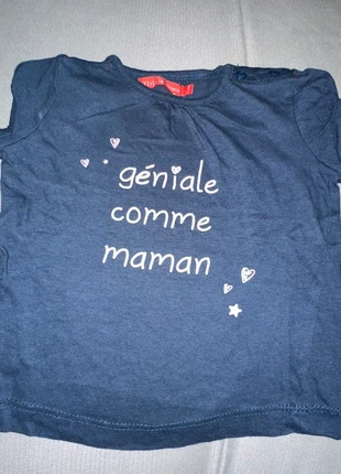 T shirt bébé fille, condition: Very good, size: 12-18 months / 80 cm, €2.00, €2.80 includes Buyer Protection