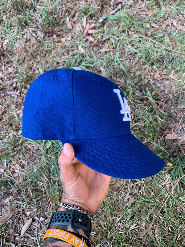 LA dodgers fitted New Era hat 7 1/2 2