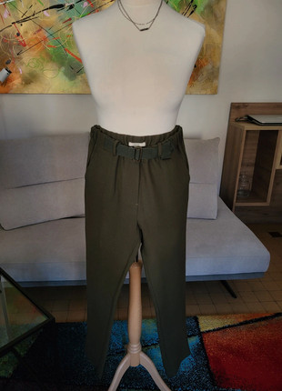 Superbe pantalon kaki foncé., marque: Sessun, état: Neuf sans étiquette, taille: S / 36 / 8, 22,00 €, 23,80 € Protection acheteurs incluse