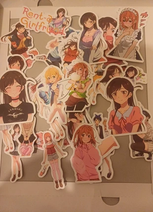 Lot stickers Rent a Girlfriend, marque: rent a girlfriend, état: Neuf sans étiquette, 2,00 €, 2,80 € Protection acheteurs incluse
