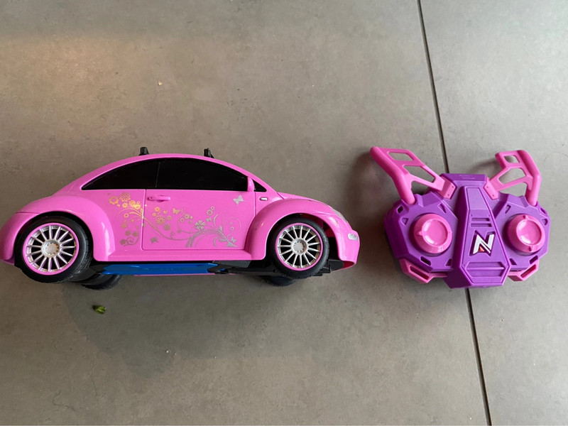 rundvlees gebonden Oom of meneer Nikko roze Beetle auto: op afstand bestuurbare auto - Vinted