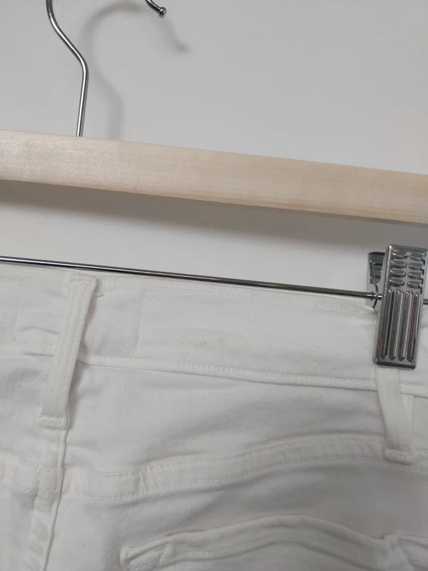 Jean blanc skinny Frame 34 - photo numéro 3