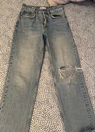 Jeans Wide Leg Zara a vita alta, in perfette condizioni , brand: Zara, condizioni: Ottime, taglia: XXXS / IT 34 / EU 30, €15.00, €16.45 include la Protezione acquisti