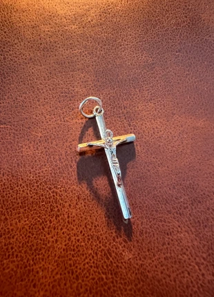 Handmade 925 Sterling Silver Christian Crucifix Pendant, estado: Nuevo sin etiquetas, 30,00 €, 32,20 € Protección al comprador incluida