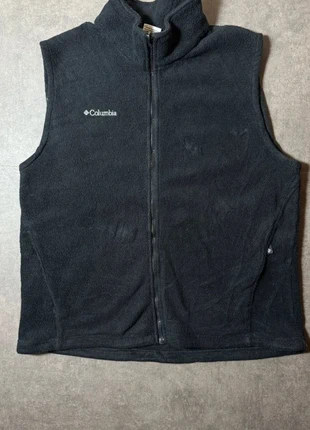 Polaire /Fleece Columbia sans manches | Full Zip | Taille XL femme | Noir, marque: Columbia, état: Très bon état, taille: XL / 42 / 14, 12,00 €, 13,30 € Protection acheteurs incluse