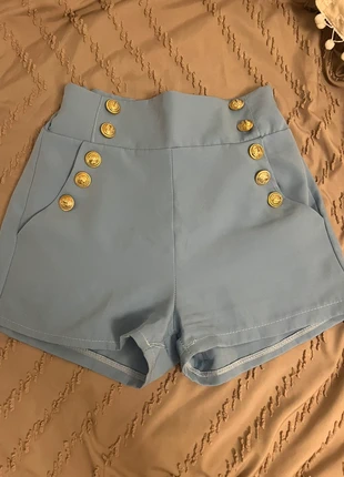 short bleu clair , marca: Boutique Parisienne, estado: Muito bom, tamanho: S / 36 / 8, €7.00, €8.05 inclui Proteção do Comprador