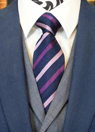 Classic Blade Tie by TM Lewin Est 1898 Pure Silk Formal Business Men's Accessory, brand: TM Lewin, condition: Very good, £8.75, £9.89 includes Buyer Protection