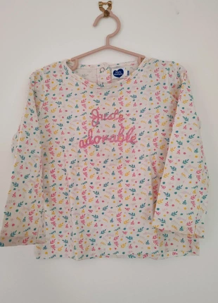 Tee-shirt manche longue, marca: Mots d'enfants, estado: Muy bueno, tamaño: 24-36 meses / 92 cm, 1,00 €, 1,75 € Protección al comprador incluida