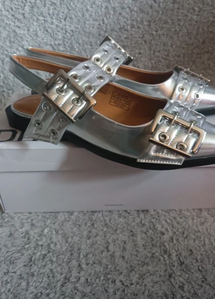 Dream Pair Silver Buckle Strap Slingback Shoes Pointed Toe Size EU40.5/UK7, brand: Dream pair, condition: New with tags, size: 7, £12.80, £14.14 includes Buyer Protection Pro