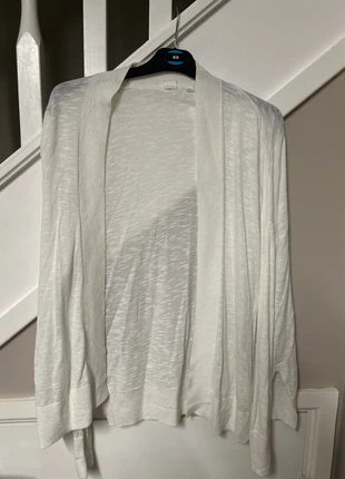 (P36) white open cardigan size small gap, brand: GAP, condition: Very good, size: S / 8, £9.00, £10.15 includes Buyer Protection Pro