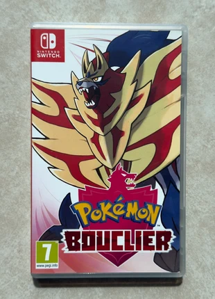 Jeu Nintendo Switch Pokémon Bouclier complet très bon état, zustand: Sehr gut, 24,90 €, 26,85 € inklusive Vinted-Käuferschutz
