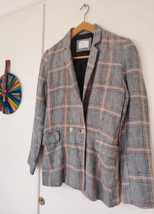 Blazer Prince de Galles Taille L, marque: Bershka, état: Neuf sans étiquette, taille: L / 40 / 12, 20,00 €, 21,70 € Protection acheteurs incluse