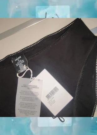 Cómodas bragas abdomen liso quedan invisibles bajo la ropa en sexy color negro🌹, marque: Moody's, état: Neuf avec étiquette, taille: S / 36 / 8, 3,00 €, 3,85 € Protection acheteurs incluse