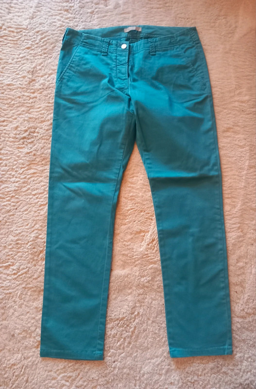 Pantalon turquoise Stefanel