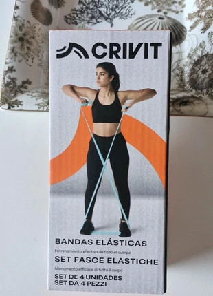 Set 4 Bandas Elasticas Crivit Gym  💪, brand: Crivit, condizioni: Nuovo con cartellino, €7.00, €8.05 include la Protezione acquisti