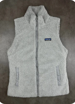 Veste polaire Patagonia pilou full zip / gris / sans manches - M femme, merk: Patagonia, staat: Heel goed, maat: M / 38 / 10, € 55,00, € 58,45 inclusief Kopersbescherming Pro