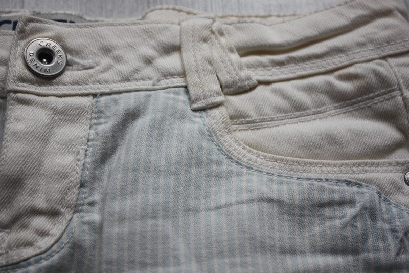 Short en jean blanc de chez creeks 4
