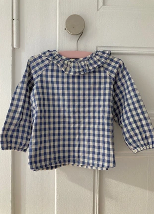 Geruit bloesje HEMA maat 74, brand: Hema, condition: Very good, size: 9-12 months / 74 cm, €2.50, €3.33 includes Buyer Protection