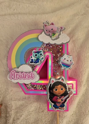 Letras y números 3D gabbyetlamaisonmagique, marque: Gabby's Dollhouse, état: Très bon état, 10,00 €, 11,20 € Protection acheteurs incluse