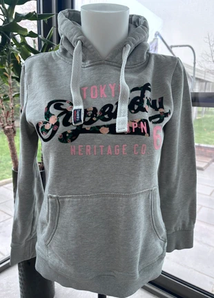 Pull sweat à capuche Superdry femme M38 bon état, brand: Superdry, condizioni: Buone, taglia: M / IT 42 / EU 38, €10.00, €11.20 include la Protezione acquisti
