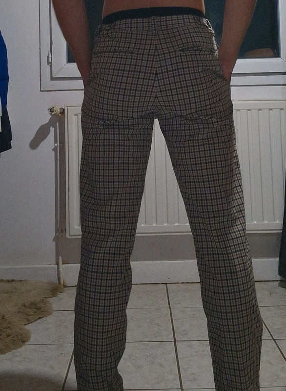 Pantalon à carreaux 2