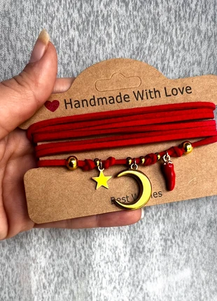 choker realizzato con cordoncino scamosciato rosso, marca: INOX, estado: Novo com etiquetas, €12.99, €14.34 inclui Proteção do Comprador