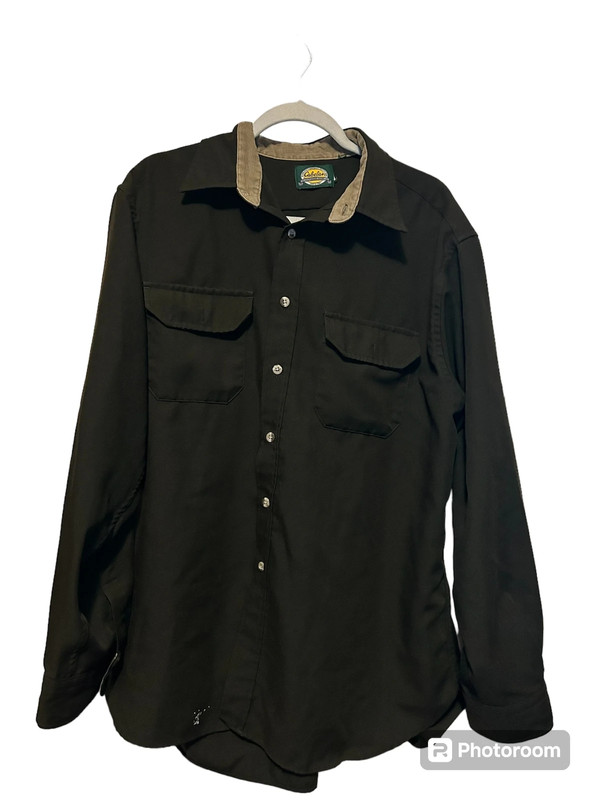 Cabela’s Green Button Down Shirt 1