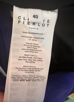 Manteau claudie pierlot discount vinted