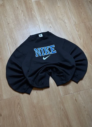 Sweat-shirt Nike Vintage Rétro Y2K | Noir Logo Bleu | Taille S, marca: Nike, estado: Muy bueno, tamaño: S, 39,90 €, 42,60 € Protección al comprador incluida