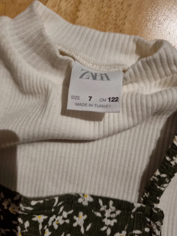 Peto y camiseta niña zara 4