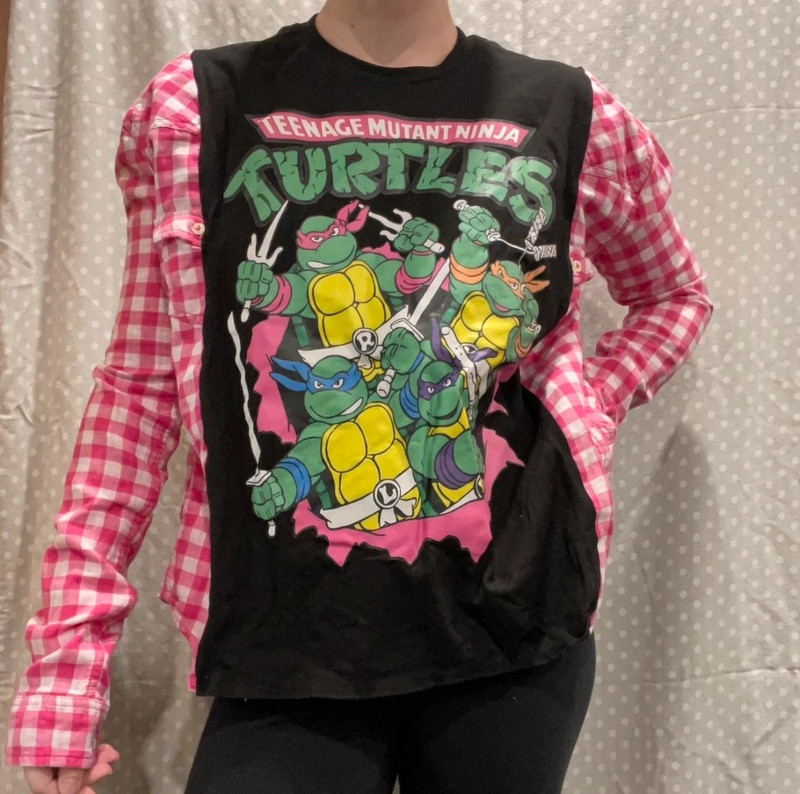 reworked Teenage Mutant Ninja Turtles flannel 4