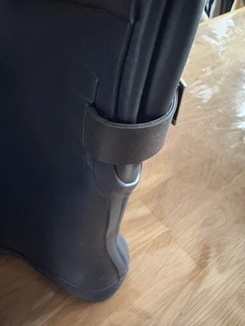 botte de pluie gris bleu taille 40 - photo numéro 5