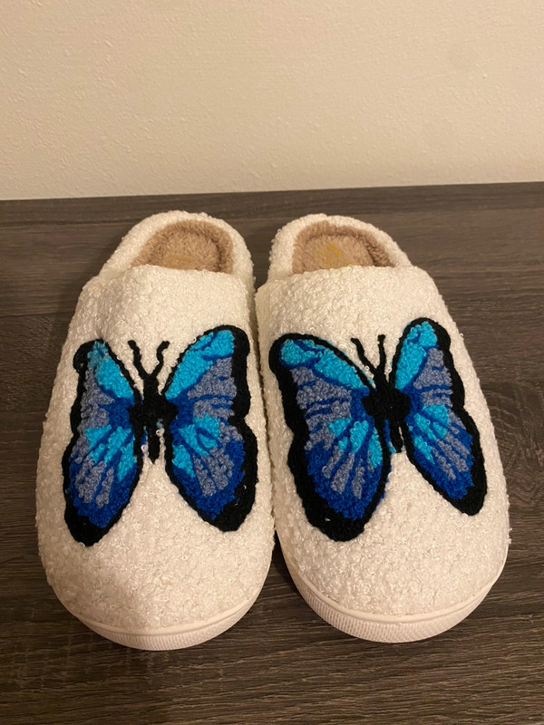 NWT Butterfly Slippers 1