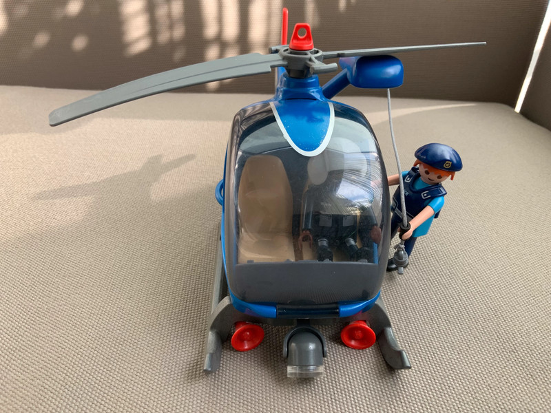hélicoptère de police playmobil 4267