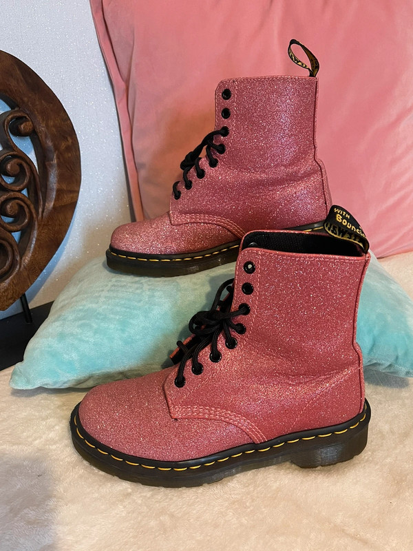 Pink Glitter Dr Martens Vinted