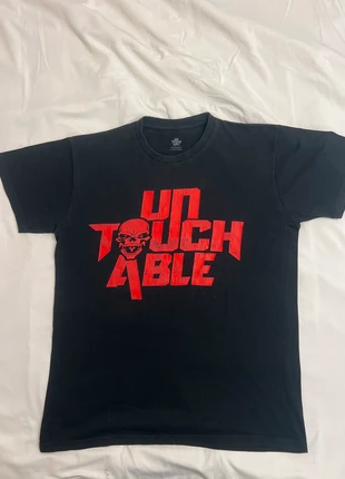 T-shirt noir Untouchable tête de mort rouge taille M, brand: untouchable, condition: Good, size: M, €3.00, €3.85 includes Buyer Protection