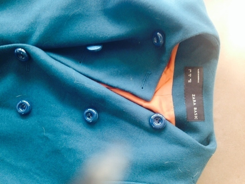 Manteau bleu Zara 2