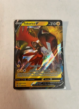 Carte Pokémon - Tokorico V - Style de combat EB05 FR - 050/163- NEUF FR, marke: Pokémon, zustand: Neu, mit Etikett, 2,00 €, 2,80 € inklusive Vinted-Käuferschutz