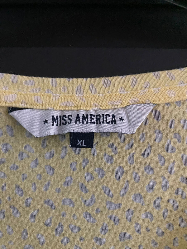 Miss America shirt korte mouw 2