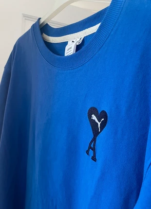 T-Shirt Puma x AMI bleu, marca: Puma x AMI, estado: Novo sem etiquetas, tamanho: XL, €80.00, €84.70 inclui Proteção do Comprador